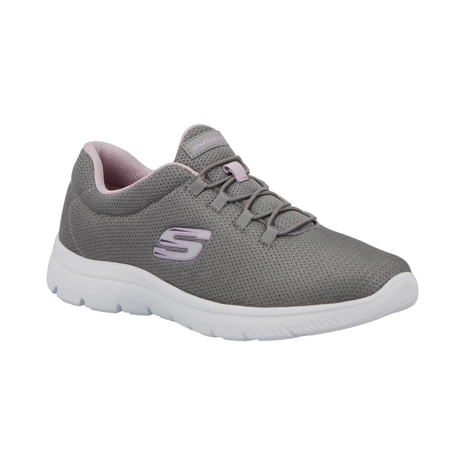 Tenis Deportivos Tenis Skechers Mujer Grises Tenis Skechers Slip