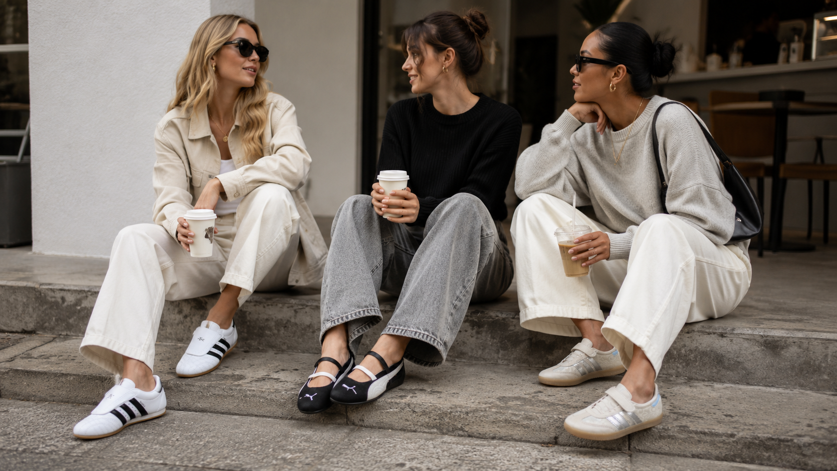 Sneakers tipo Ballerina: El híbrido del 2026