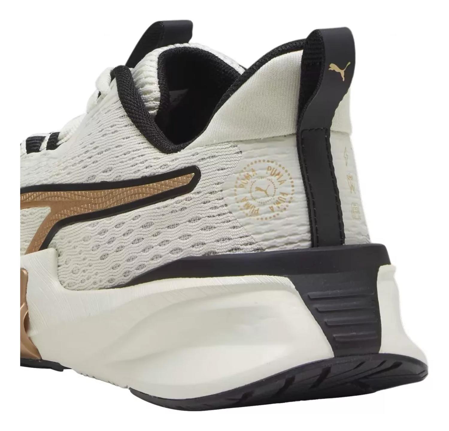 Tenis Puma Mujer Deportivo Estilo 879202 Beige 22 22